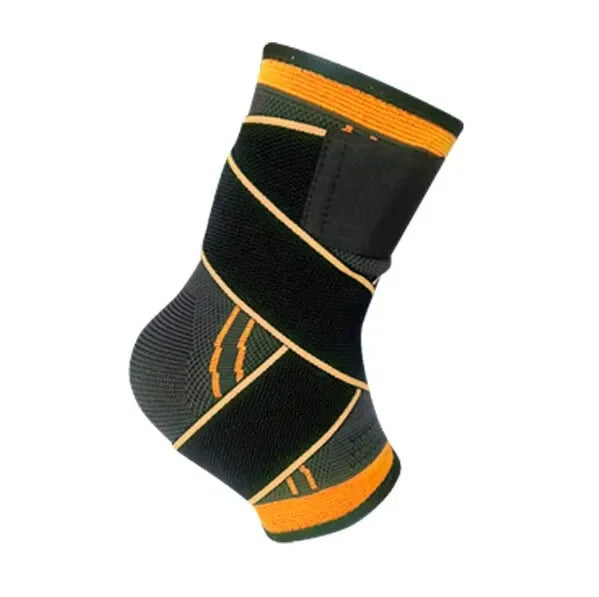 Ankle Support Brace Adjustable Strong Compression Knittd Ankle Sleeve For Men & Women Sports Protection