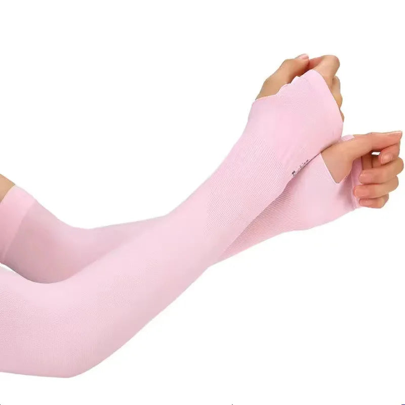 Cool Cycling Sleeve Sport Cooling Arm Sleeves Anti-sunburn Sunscreen Uv Sports Safety Fitness Body Building Entertainment