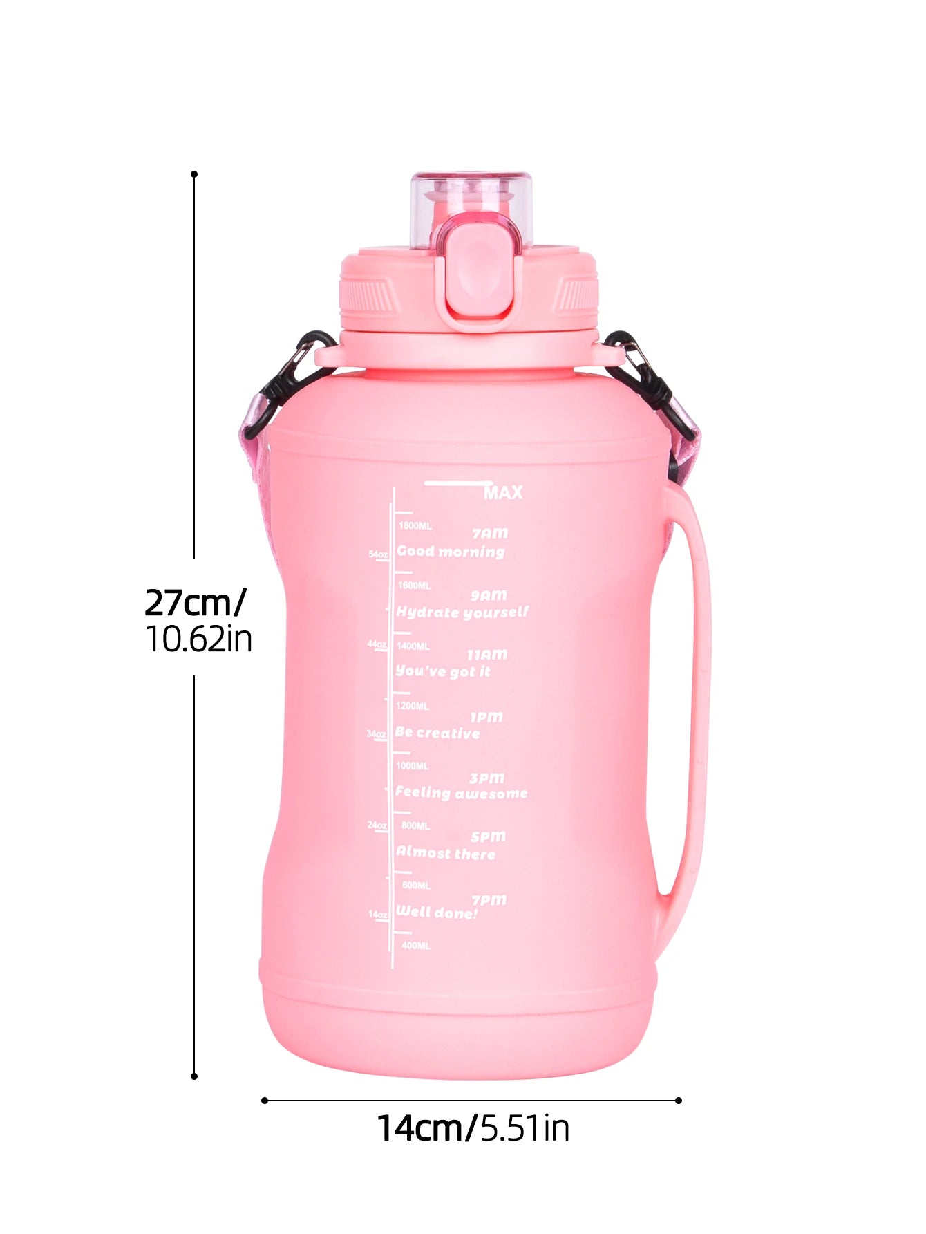 2L Silicone Water Bottles Large Capacity Travel Water Bottle Roll Up Foldable Water Bottles With Straws Gym Camping Hiking