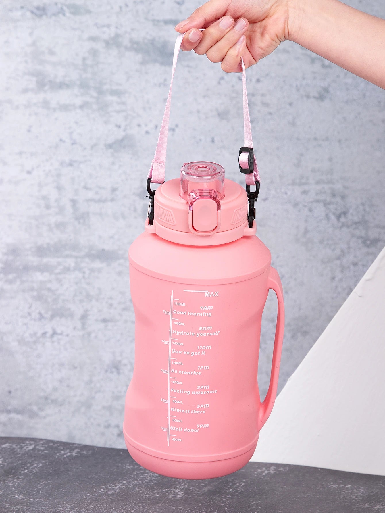 2L Silicone Water Bottles Large Capacity Travel Water Bottle Roll Up Foldable Water Bottles With Straws Gym Camping Hiking