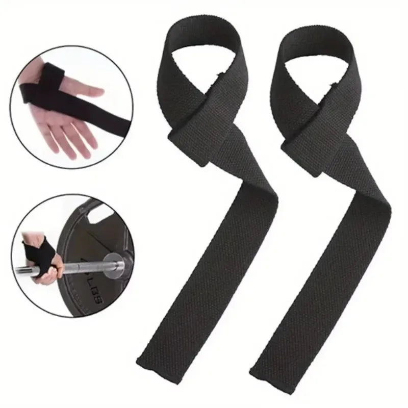 2/1pcs Anti-skid Sweat Absorption Hand Wrist Pad Belt Straps Weightlifting Wrap Gym Crossfit Band Support Lifting Wrist Strap