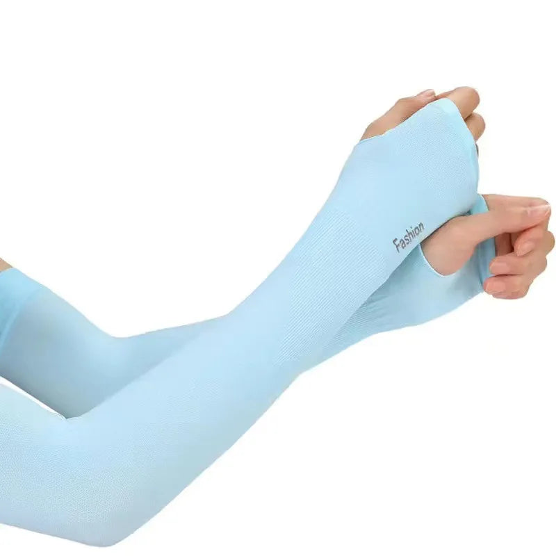 Cool Cycling Sleeve Sport Cooling Arm Sleeves Anti-sunburn Sunscreen Uv Sports Safety Fitness Body Building Entertainment